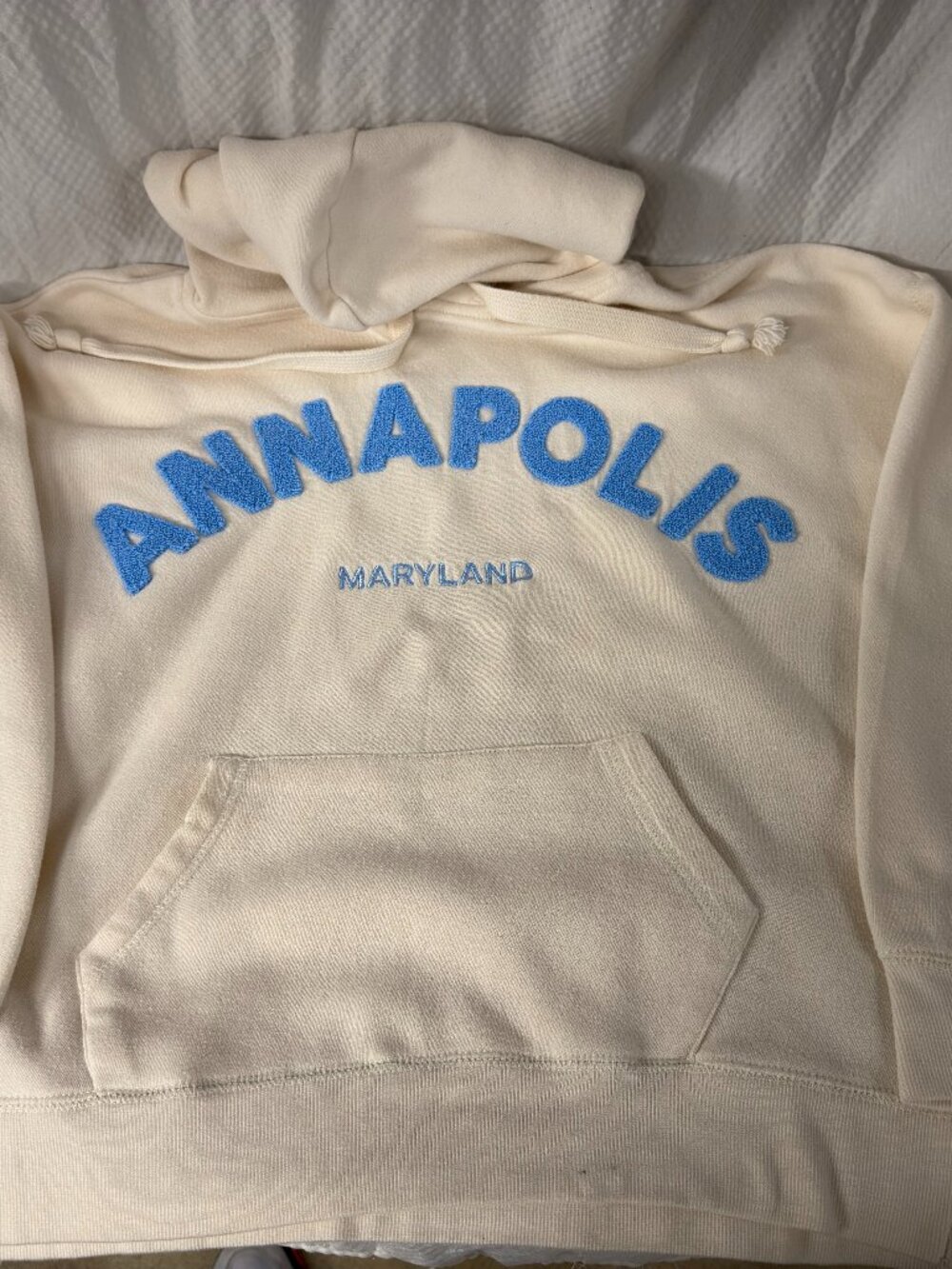 Cream Ocean Drive "Annapolis" hoodie